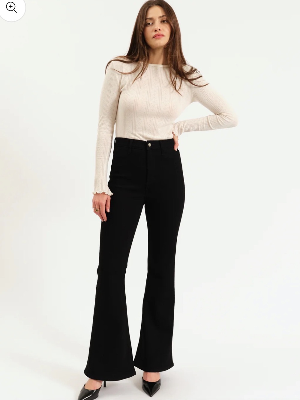 Daze Denim Sunset Flare Jeans in After Party